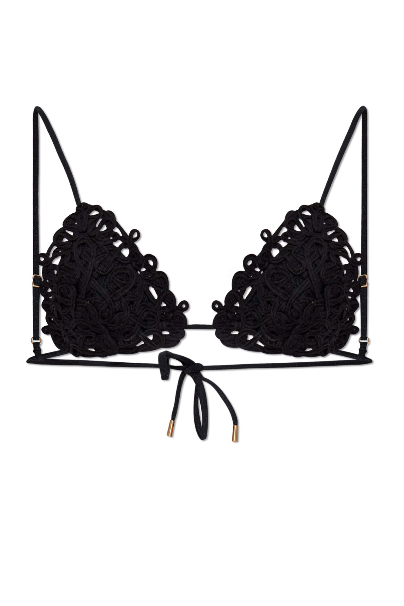 【送料&関税込】Cult Gaia Irina Beachwear In Black Polyamide IRINA BIKINI TOP - BLACK – CULT GAIA
